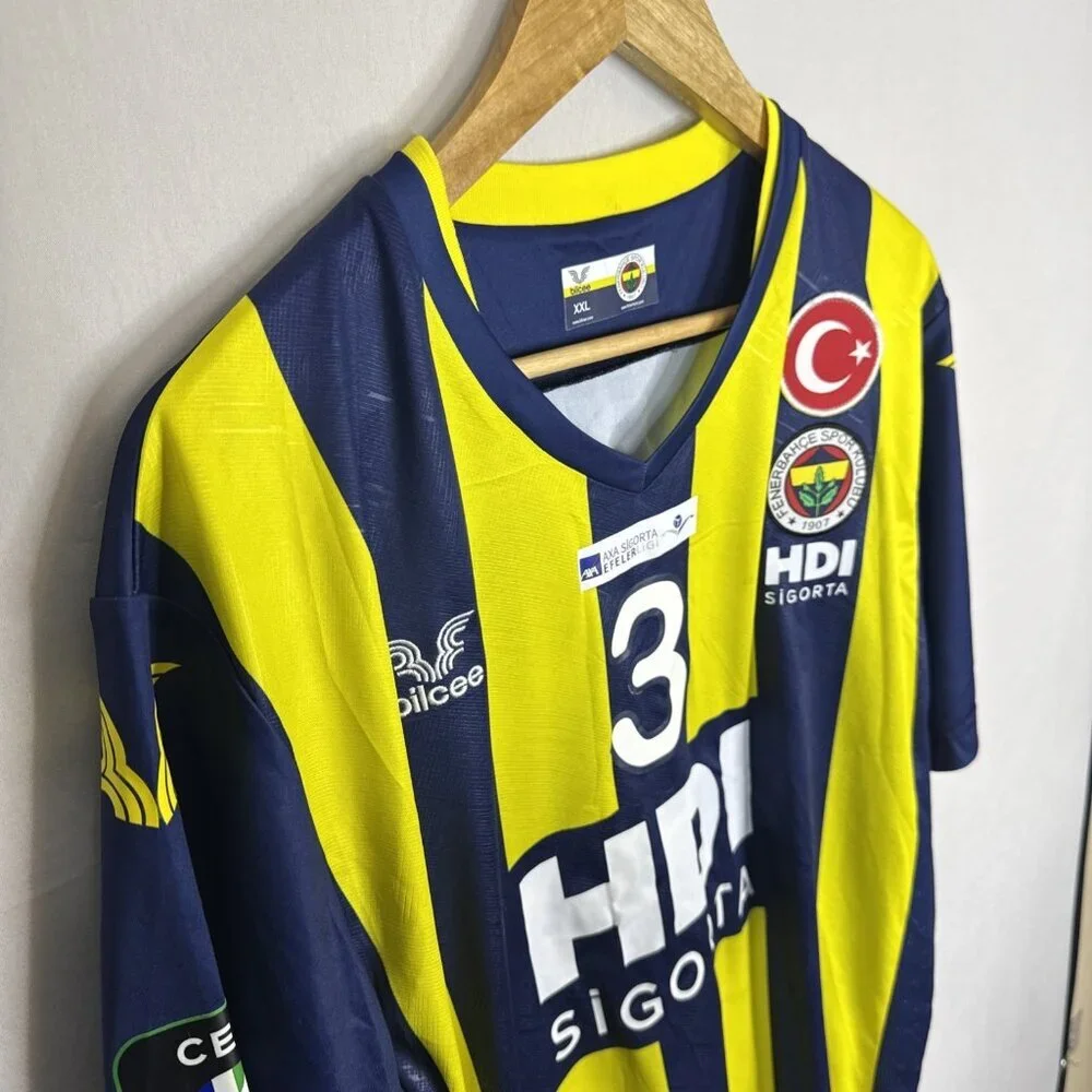 Fenerbahçe HDI Sigorta Jersey Bilcee Official Vigrass #3 XXL Volleyball‎